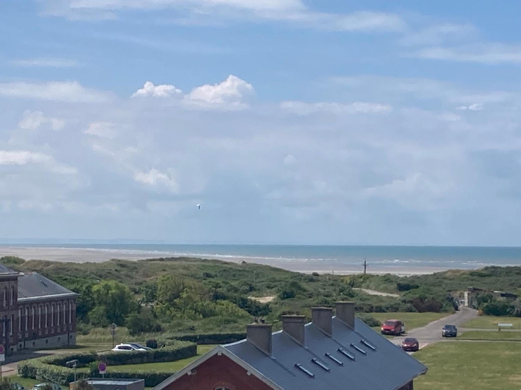 Rooftop Terrasse Vue Phare Et Mer Berck Buitenkant foto